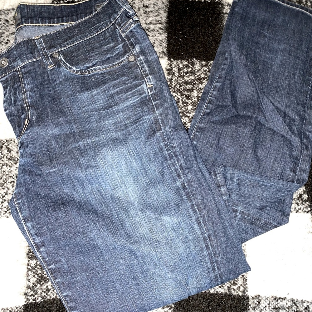 Citizen of Humanity Low Rise Straight legged Jeans